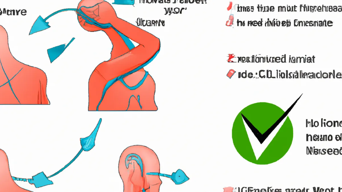 Convey Neck Pain Concepts Through Infographics