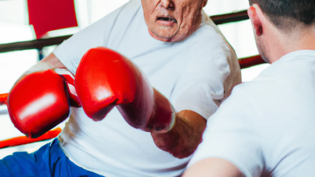 Boxing Drills: Seniors vs Younger Fighters