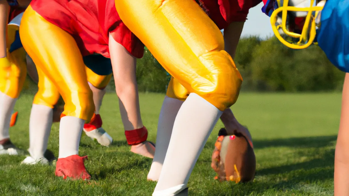 Creative Warm-Ups for Youth Athletes (American Football)