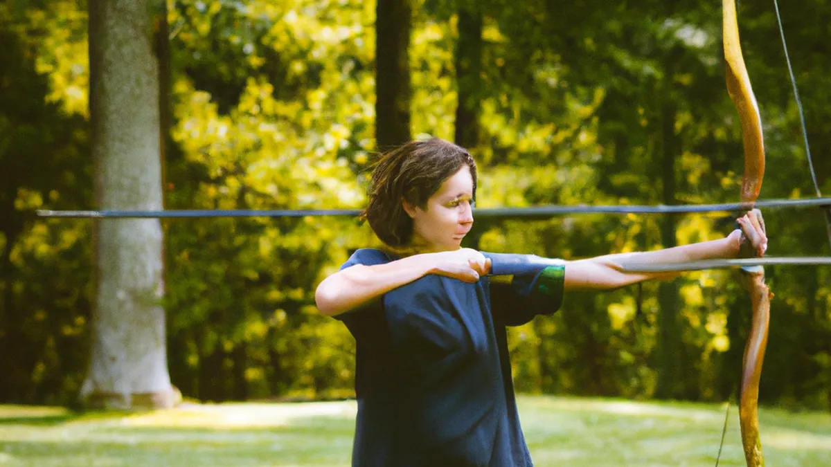 Aim with Intention and Mindfulness (Archery)
