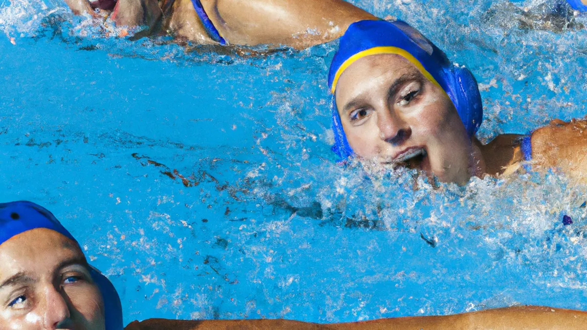 Elite Female Athletes in Water Polo