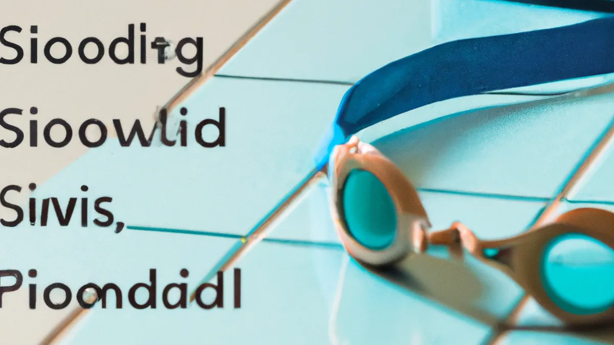 Swim Toward Success: Goal Mapping