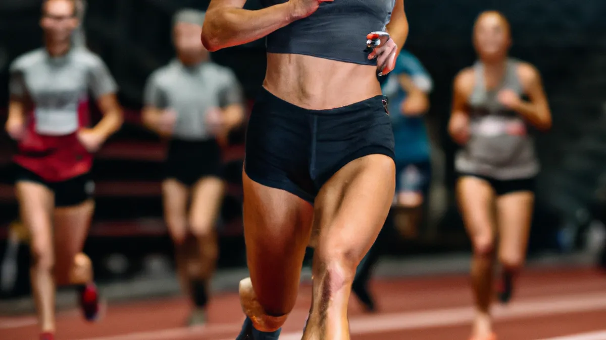Confident Passing Amidst Chaos (Cross-Country Running)