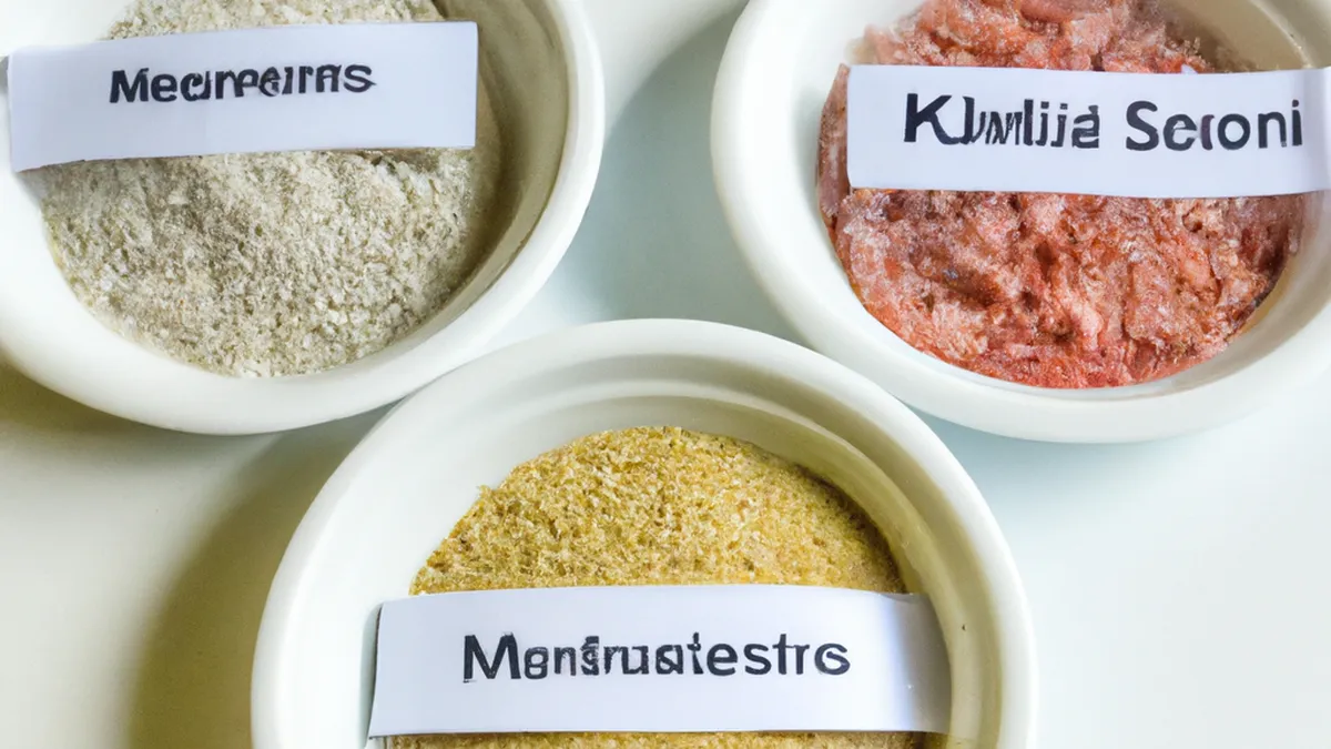 Natural Sources of Sodium and Potassium