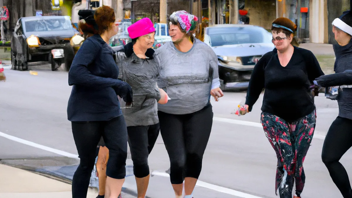 Host a Community Walking Challenge (Speed Walking)