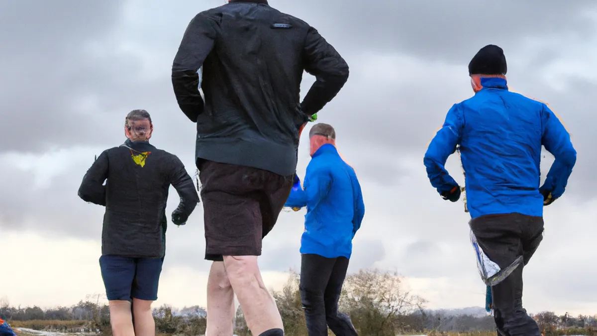 Benefits of Running with Friends (Snowshoe Running)