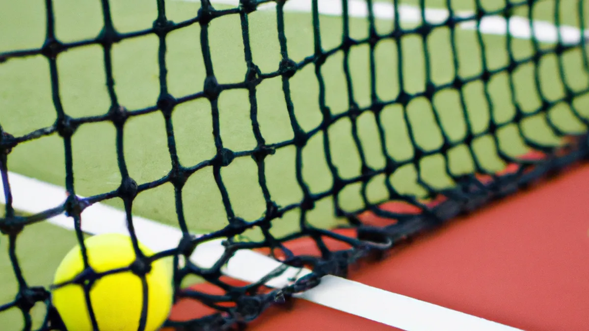 Tournaments: A Path to Tennis Glory