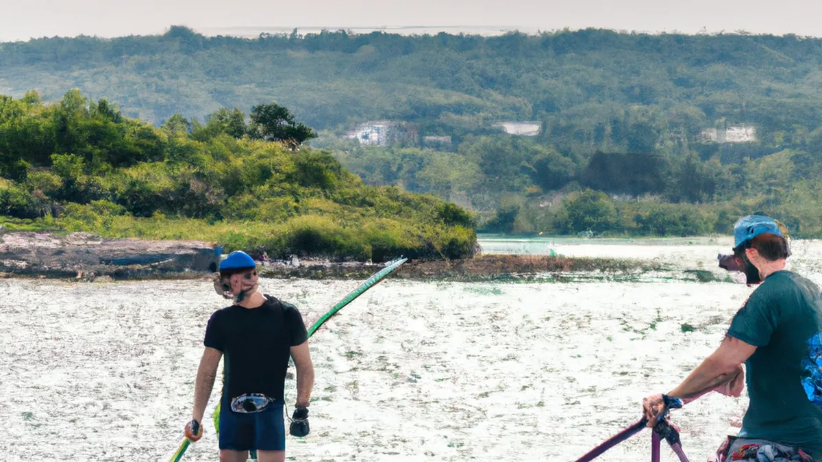 Coastal Cleanups: Paddling for a Cause
