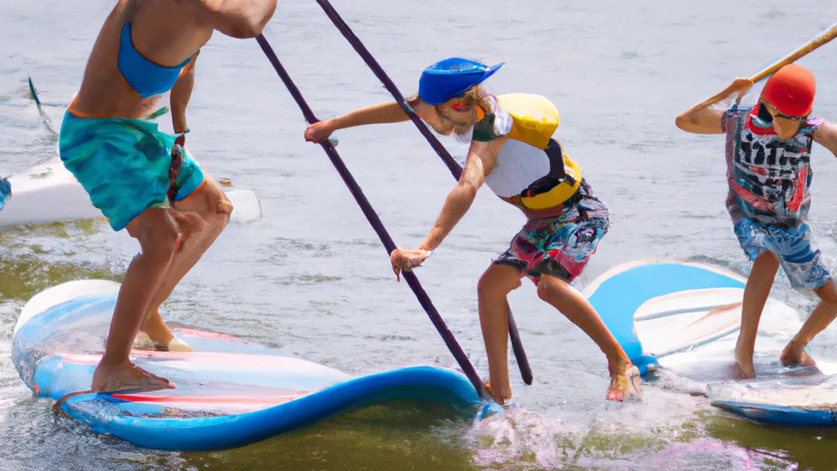SUP Games for Family Fun (SUP Racing)