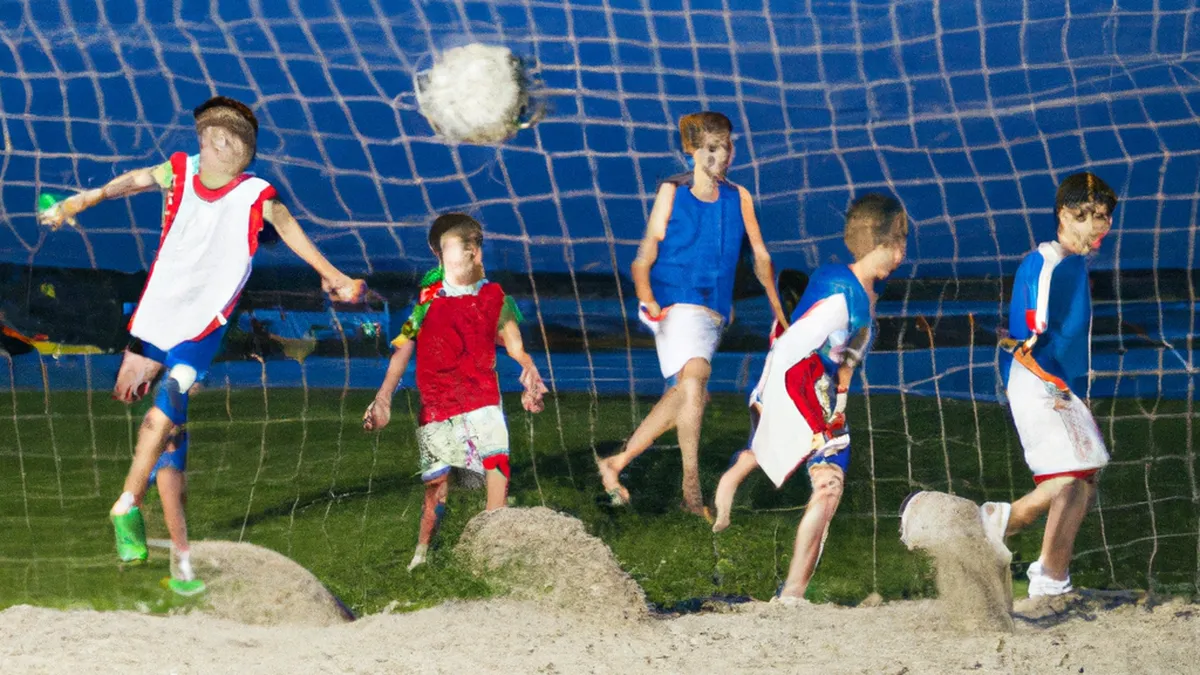 Fun Beach Exercises for Young Players