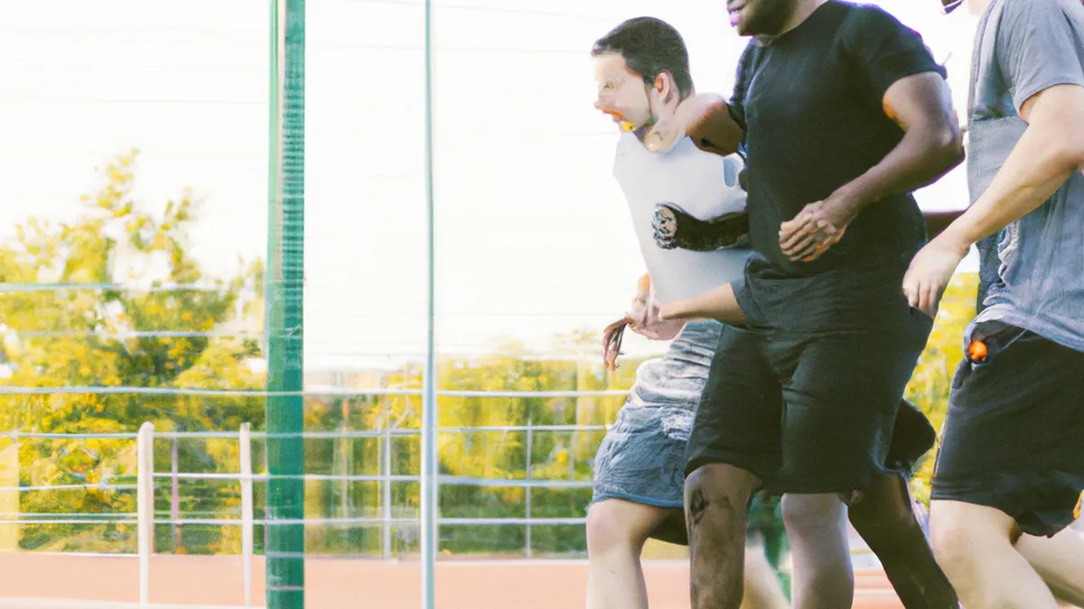 Cohesion Through Communication in Sports (Skeleton)