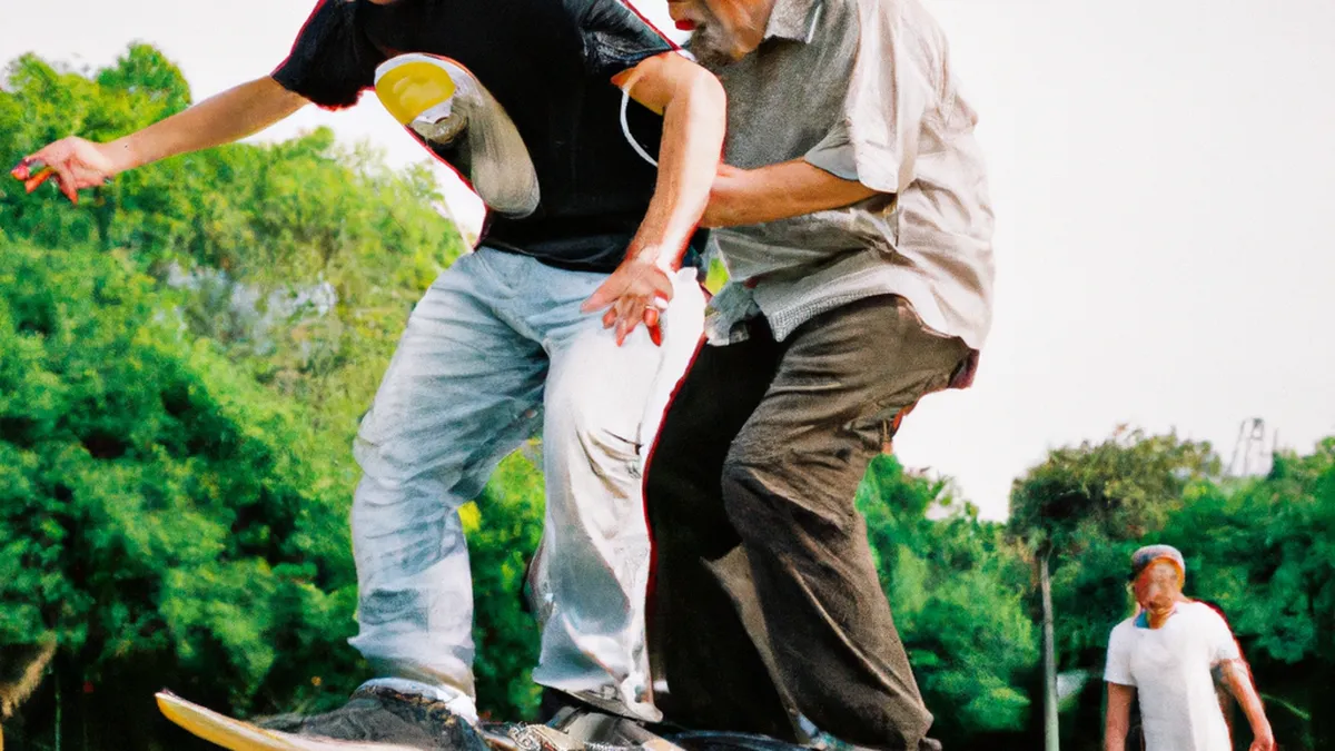 Easy Tricks for Seniors on Skateboards